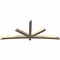 Ekena Millwork Alberta Rough Sawn Timber Gable Bracket, Douglas Fir, 108"W x 45"H x 4"D x 4"F, 10/12 Pitch GBW108X45X0404ALB00RDF - alternate 5